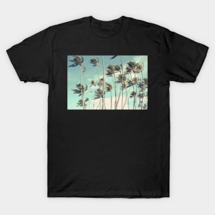 Hawaii Palm Trees In The Wind T-Shirt